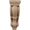 Ekena Millwork 6"W x 7 1/2"D x 18"H Extra Large Traditional Wood Corbel, Mahogany CORW06X08X18TRGM - alternate 2